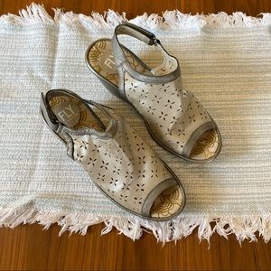 Fly London wedge heels, size 38 (7.5)